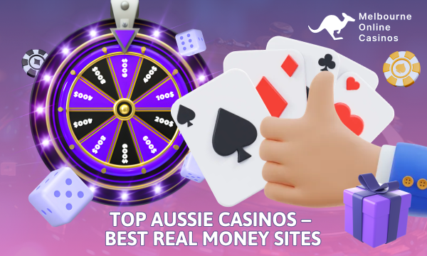 The top compiled by the Melbourne Online Casinos site features the Best Australian casinos that offer fair bonuses, a wide selection of games and reliable licensing, providing an optimal environment for real money play